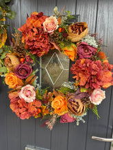 Load image into Gallery viewer, Autumn 1 Full Wreath and Garland Option