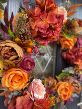 Load image into Gallery viewer, Autumn 1 Full Wreath and Garland Option