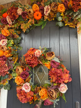 Load image into Gallery viewer, Autumn 1 Full Wreath and Garland Option