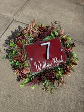 Load image into Gallery viewer, Personalised Wall Sign - Autumn Plum
