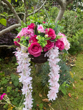 Load image into Gallery viewer, Pretty and Pink Hanging Basket

