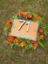 Load image into Gallery viewer, Personalised Wall Sign - Autumn Orange
