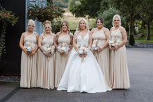 Load image into Gallery viewer, Nude Coffe and Ivory Faux Flower, Pampas and Dried Foliage Wedding Collection
