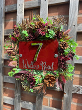 Load image into Gallery viewer, Personalised Wall Sign - Autumn Plum
