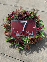 Load image into Gallery viewer, Personalised Wall Sign - Autumn Plum
