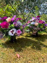 Load image into Gallery viewer, Purple Mix Artificial Grave Pot
