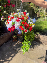 Load image into Gallery viewer, Union Jack Hanging Basket
