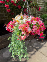 Load image into Gallery viewer, Pink Mix Hanging Basket
