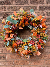 Load image into Gallery viewer, 50cm Pumpkin Spice Wreath
