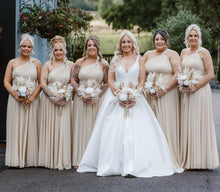 Load image into Gallery viewer, Nude Coffe and Ivory Faux Flower, Pampas and Dried Foliage Wedding Collection
