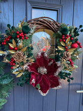 Load image into Gallery viewer, Red Green and Gold Christmas Collection Items sold separately

