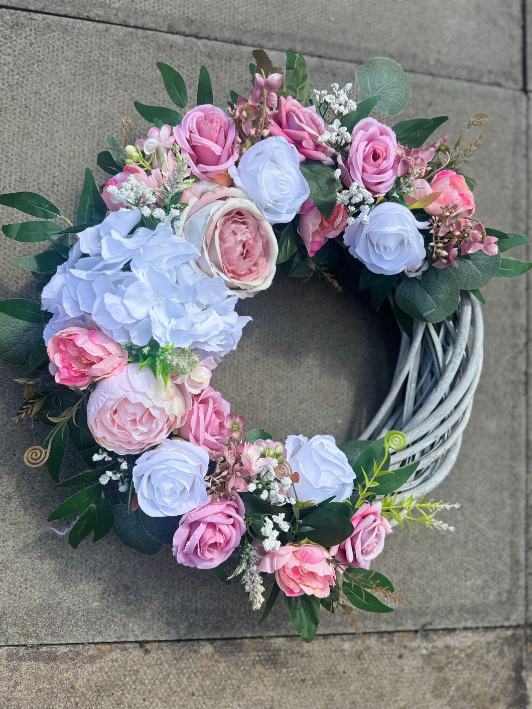 Blush Pink Mix Wreath