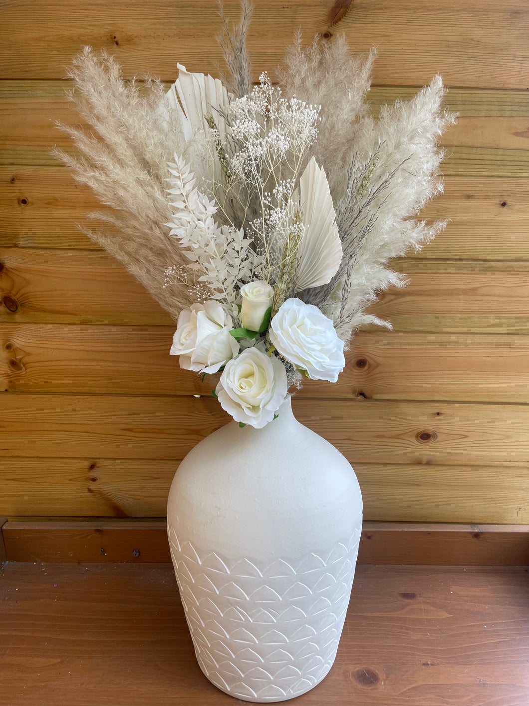 Pretty Pampas Arrangement - Vase not included