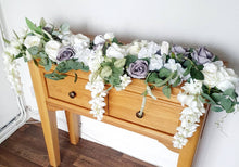 Load image into Gallery viewer, Grey and White Luxury Garland
