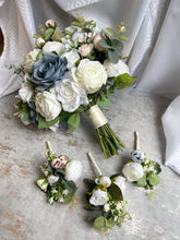 Load image into Gallery viewer, Dusky Blue, Pink and Ivory Wedding Collection
