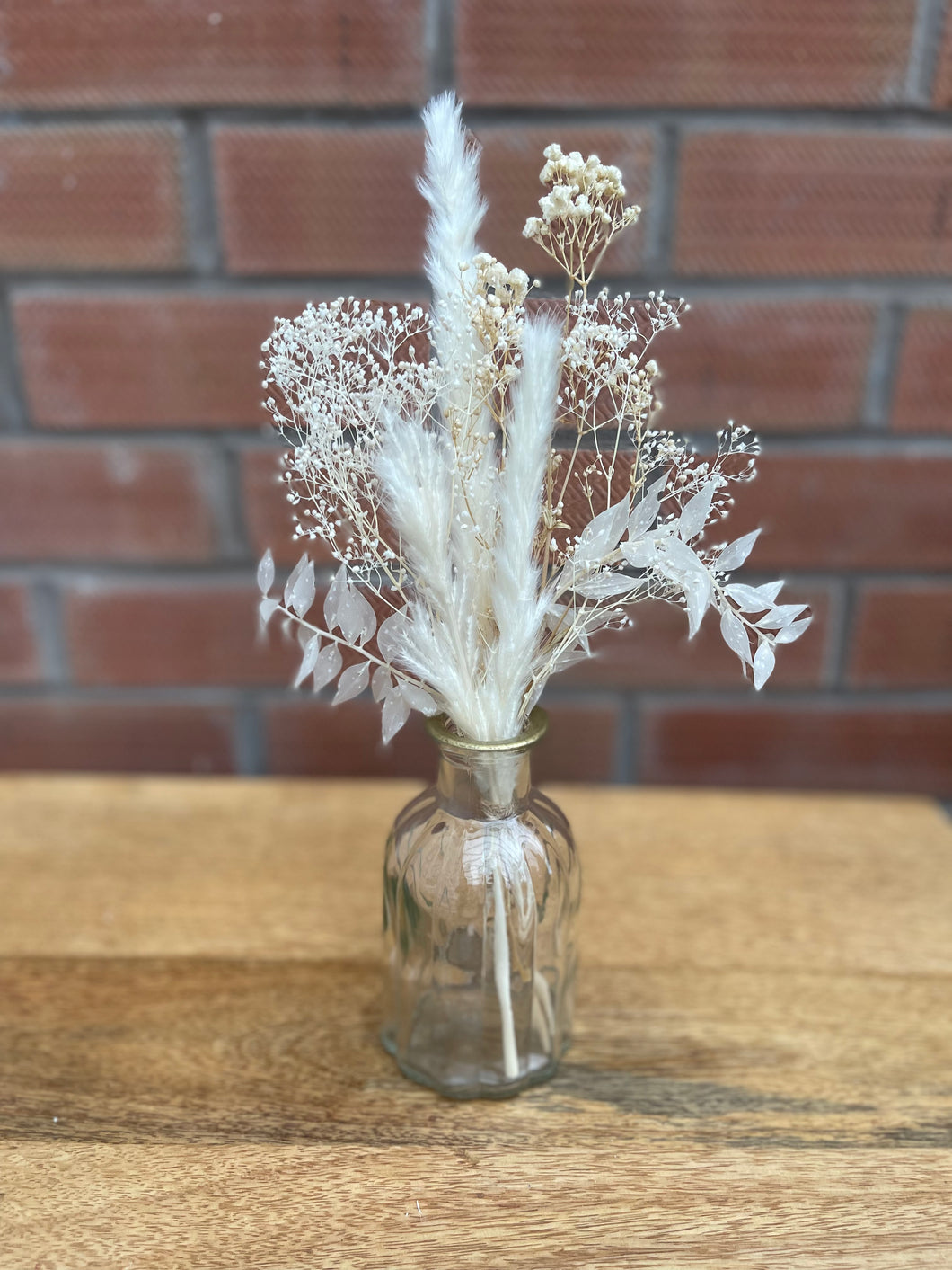 Poppy - Artificial Pampas Bouquet and Vase Collection