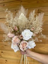 Load image into Gallery viewer, Nude and Ivory Faux Flower, Pampas and Dried Foliage Wedding Collection
