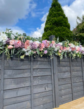 Load image into Gallery viewer, Peach, Pink, Purple and Ivory Luxury Garland
