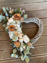 Load image into Gallery viewer, Autumn Ivory and Toffee Heart
