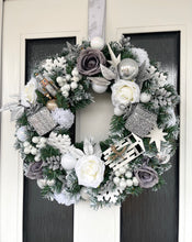 Load image into Gallery viewer, Snowball 50cm Christmas Wreath
